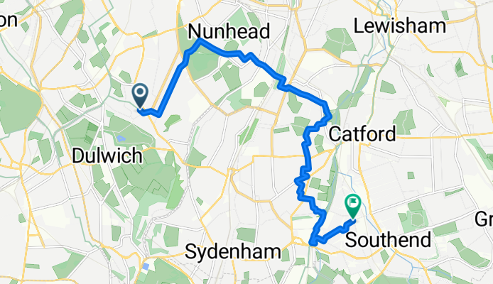 Route to The Fellowship Inn