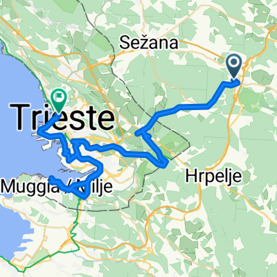 Divača nach triest