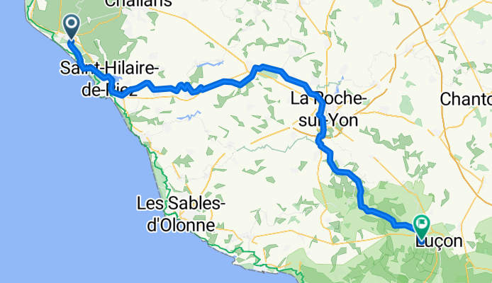 From Pornic to Saint-Jean-de-Monts
