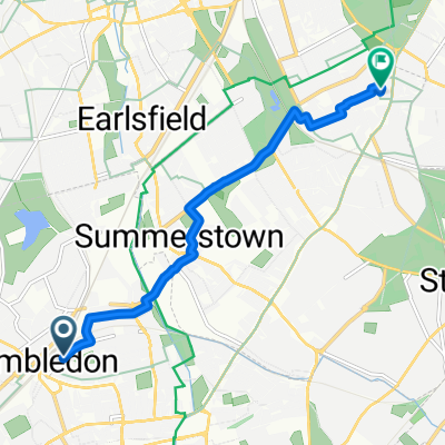 Route from Queen's Road 15-23