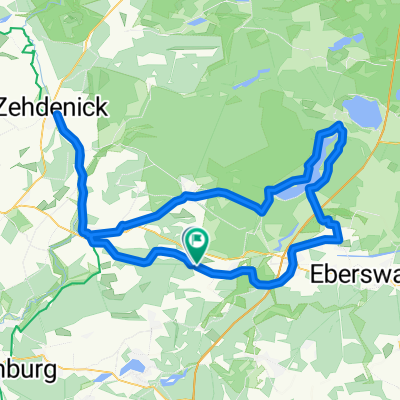 Zerpe - Zehdenick - Joachimsthal - Finowfurt