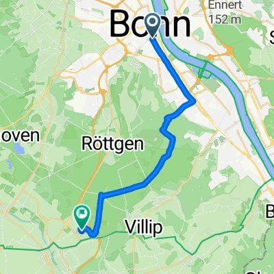 Bonn, Bonn nach Holunderweg, Meckenheim