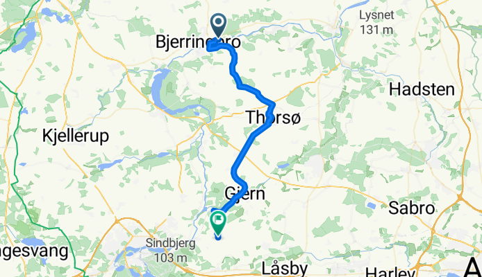 Ulstrupvej to Dagmarsvej