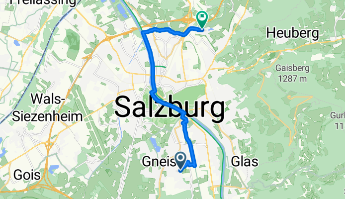 Dr-Sylvester-Straße, Salzburg nach Söllheimerbachweg, Salzburg