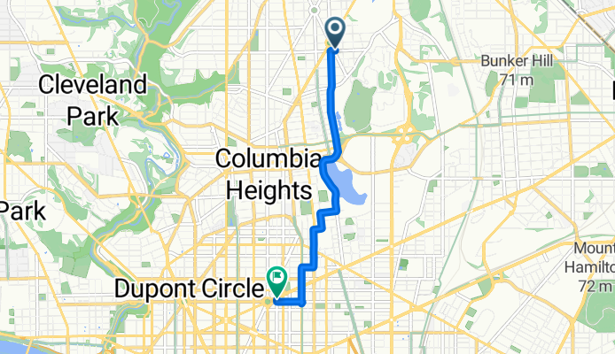 Fourth St NW, Washington to Rhode Island Ave NW, Washington