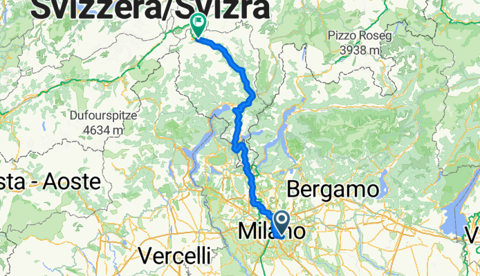 Route to Airolo