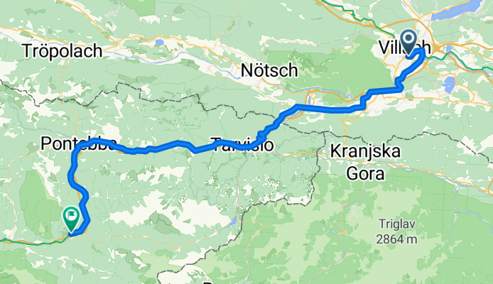 Villach - Chiusaforte
