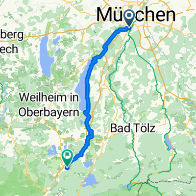 Route to Ohlstadt