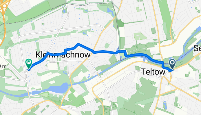 Lichterfelder Allee, Teltow nach Hohe Kiefer, Kleinmachnow