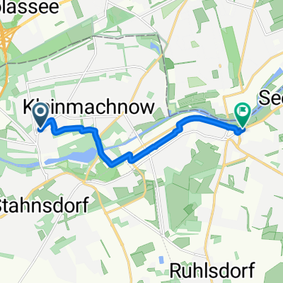 Hohe Kiefer, Kleinmachnow nach Lichterfelder Allee, Teltow