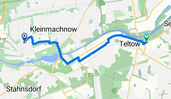 Hohe Kiefer, Kleinmachnow nach Lichterfelder Allee, Teltow