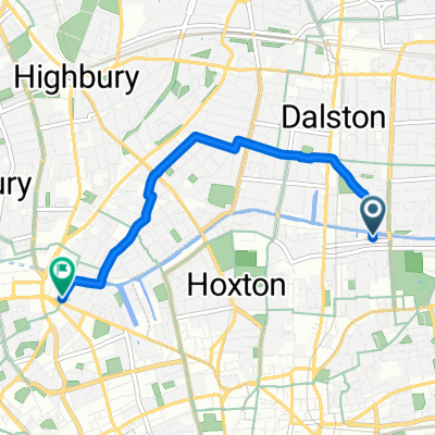 Thurtle Road, London to Quietway 2, London