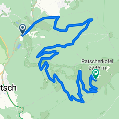 L38, Innsbruck nach Patscherkofel, Patsch