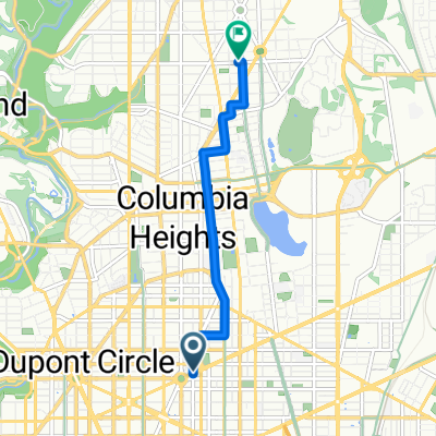 Rhode Island Ave NW, Washington to Upshur St NW, Washington
