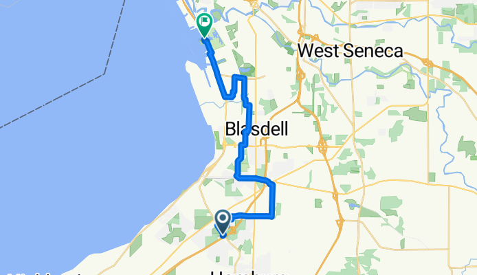 3679 Commerce Pl, Hamburg to 1111 Fuhrmann Blvd, Buffalo