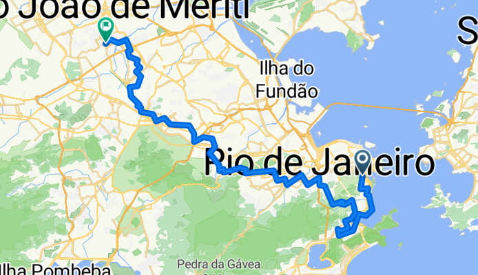 De Rua Conde de Lages a Rua Indrui 13d