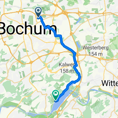 Stadionring nach Oveneystraße