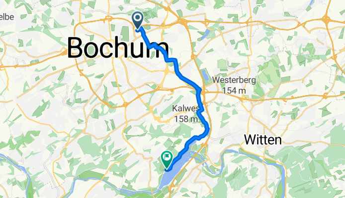 Stadionring nach Oveneystraße