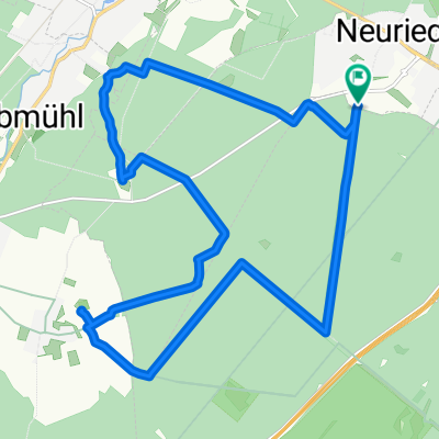 Forstenrieder Park: Neuried - Keltenschanze Buchendorf - Forsthaus Kasten