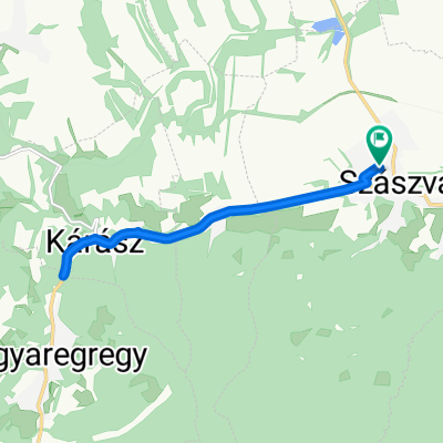 Déryné utca, Szászvár - Déryné utca, Szászvár