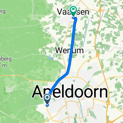 Sportlaan naar Dorpsstraat 68F