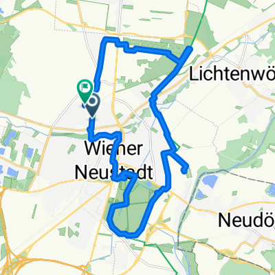 Colligasse, Wiener Neustadt nach Fliegergasse, Wiener Neustadt