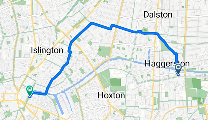 Thurtle Road, London to Owen Street, London
