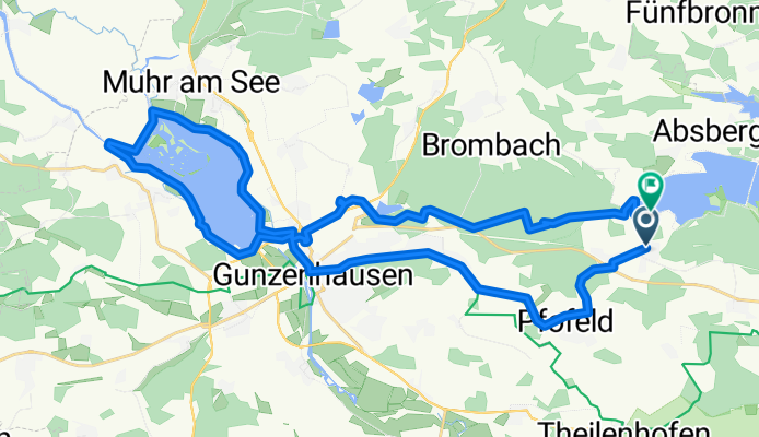 Zu den Mühlen, Pfofeld nach Seestraße, Pfofeld