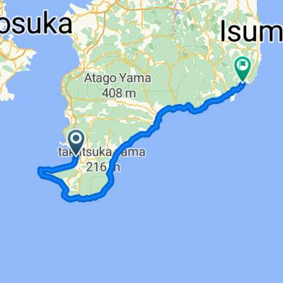 Yawata, Tateyama à Hama, Onjuku