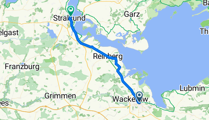 Schuhhagen, Greifswald nach Ravensbergerstraße, Stralsund