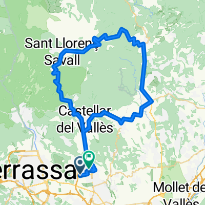 De Plaça de Còrdova 9, Sabadell a Carrer de la Garrotxa 42, Sabadell