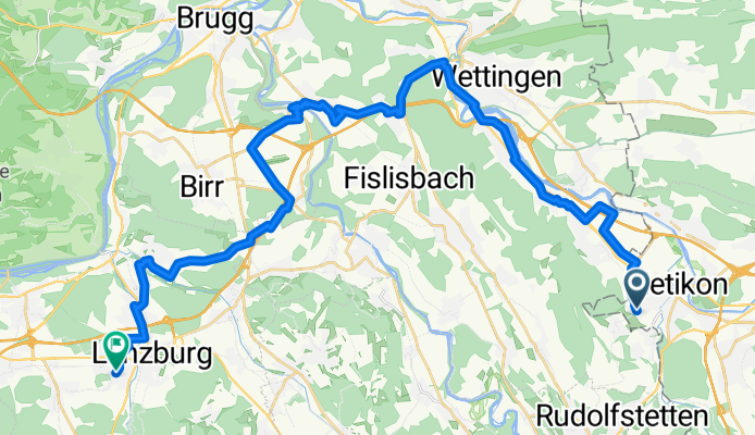 Von Dietikon bis Staufen
