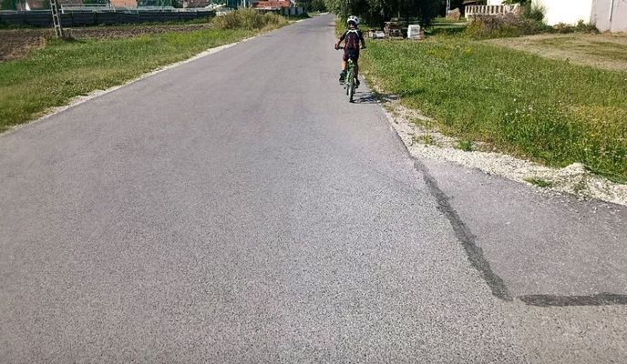 Foto 1 der Bikemap-Route "Útvonal innen: 44b"