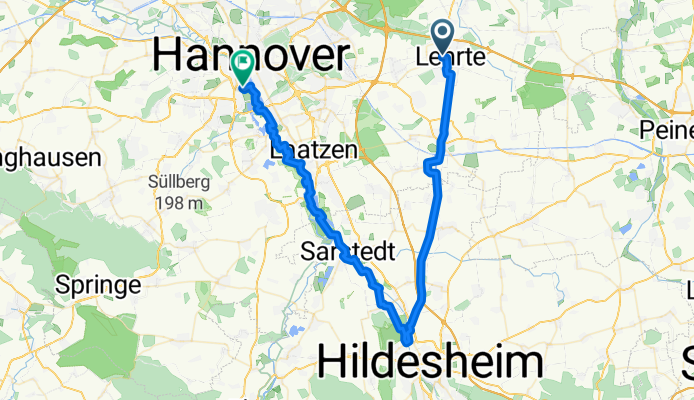 Von Lehrte bis Maschsee via HI