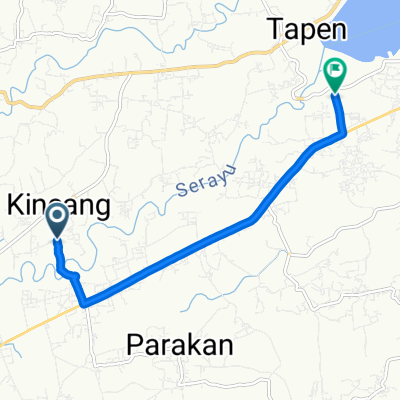 Route from HHG3+7HM