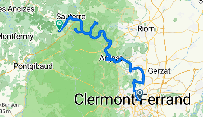 Clermont-Ferrand - Chapdes-Beaufort