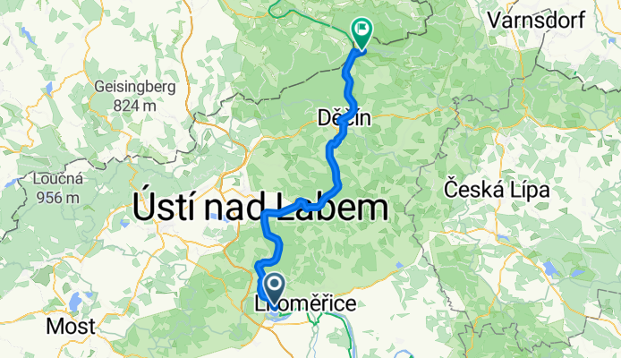 Lobositz - Tetschen