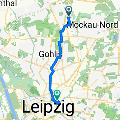 Zschortauer Straße 96, Leipzig nach Willy-Brandt-Platz 5, Leipzig
