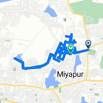 C-BLOCK to Main Road
