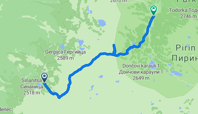 Ден 5 - х. Синаница - Бъндеришка порта - Муратов връх - х. Вихрен