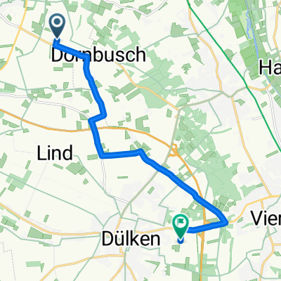 Bocholt, Nettetal nach Heesstraße, Viersen