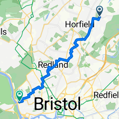 Shubb Leaze, Bristol to Clifton Suspension Bridge, Bristol