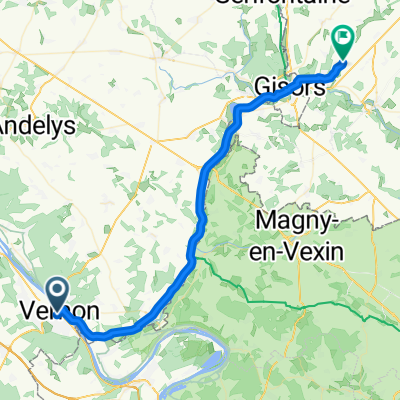 From Vernon to Énencourt-Léage
