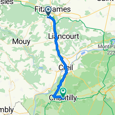 From Clermont to Chantilly