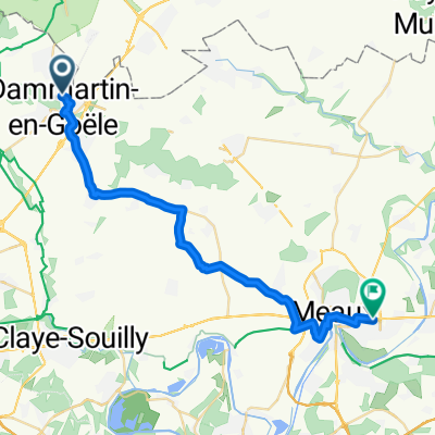 From Dammartin-en-Goële to Meaux