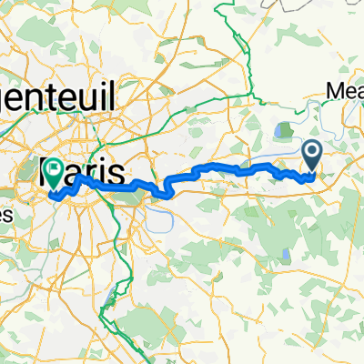 From Serris to Paris