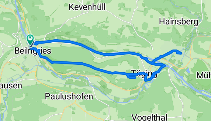 От Neumarkter Straße 2-4 до Neumarkter Straße