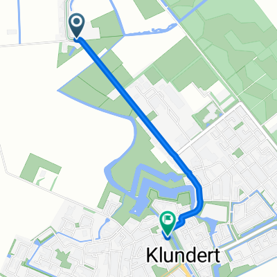Noordschans, Klundert naar Zevenbergsepoort, Klundert
