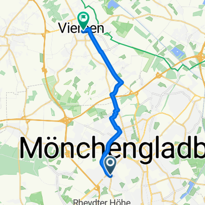 Von Mönchengladbach bis Viersen