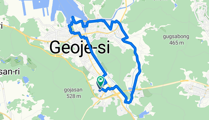 상동동, 거제시에서 상동동, 거제시까지